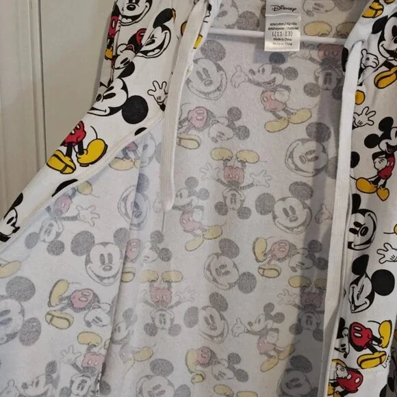 women Junior Disney Hooded shacket Zip Up size Large 11-13 - Picture 6 of 6